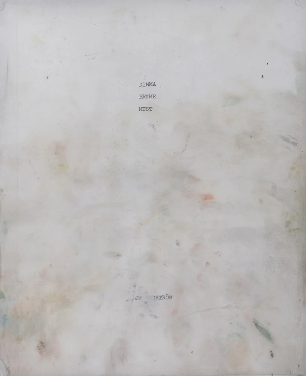 JH Engström – Dimma Brume Mist — Void